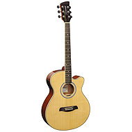Brunswick BTK50 Natural - Acoustic-Electric Guitar
