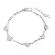 Bruno Dvojitý náramek SRDÍČKA - Bracelet