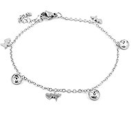 Bruno EKG CRICKET with HEART with rhinestones - Bracelet
