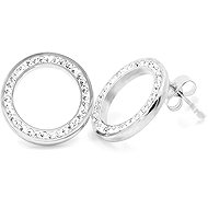 Bruno Náušnice KROUŽEK s kamínky II - Earrings