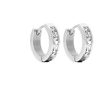 Bruno Earrings rings with rhinestones 1,7 cm - Earrings