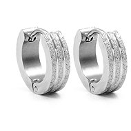 Bruno Earrings rings with sandblasting (S1692) - Earrings