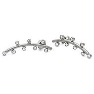 Bruno Longitudinal earrings with rhinestones - Earrings