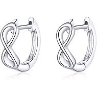Bruno Earrings rings NEVER END ( Ag 925/1000, 3 g) - Earrings