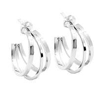 Bruno Trojité náušnice KROUŽKY - Earrings