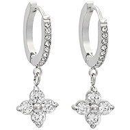 Bruno Visací náušnice HVĚZDIČKA s kamínky - Earrings