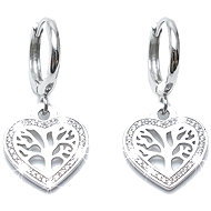 Bruno Visací náušnice STROM ŽIVOTA SRDCE - Earrings
