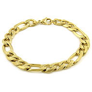 BRUNO FIGARO GOLD bracelet, length 21cm - Bracelet