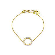 BRUNO RING bracelet with crystals GOLD - Bracelet