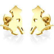 BRUNO DOGGY GOLD earrings - Earrings