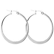 BRUNO 2.5cm flat circle earrings - Earrings