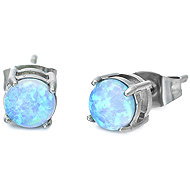 BRUNO Earrings with synthetic OPAL - Earrings