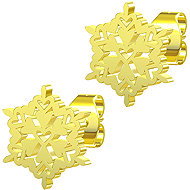 BRUNO SNOWFLAKE GOLD earrings - Earrings