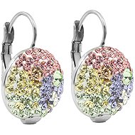 BRUNO colourful rhinestone drop earrings - Earrings