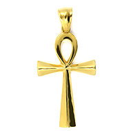 Bruno Nile Cross ANCH - surgical steel, Gold - Charm