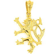 Bruno Český Lev, Gold - Charm