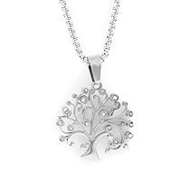 Bruno Tree of Life with rhinestones + chain - Charm