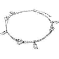 Bruno Double leg chain Infinity in a heart - Chain Necklace