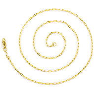 Bruno Chain Anker Gold 50/0,15 cm - Chain Necklace