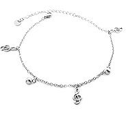 Bruno Foot Chain Violin Key - Chain Necklace