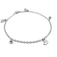 Bruno Foot Chain Hearts (S2810) - Chain Necklace