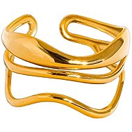 BRUNO Prsten Ozzy 18K Gold Plated vel. Univerzální - Ring