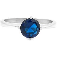 BRUNO Prsten s kamínkem modrý vel. 7 (EU 54-56) - Ring