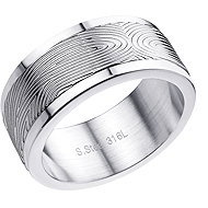 BRUNO Prsten s otiskem vel. 9 (EU 59-61) - Ring