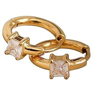 Flânerie by MAIQ Náušnice Adhara čtverec 18K Gold Plated - Earrings