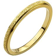BRUNO Jemný prsten s pískováním Gold vel. 4 (EU 46,5-48,5) - Ring
