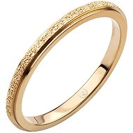 BRUNO Jemný prsten s pískováním Rose Gold vel. 7 (EU 54-56) - Ring