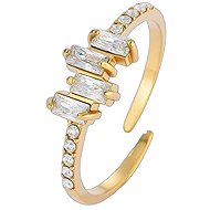 BRUNO Prsten Lenka III Gold vel. Univerzální - Ring