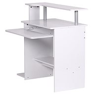Brüxxi Daren with slide-out keyboard 94 cm, white - Writing Desk