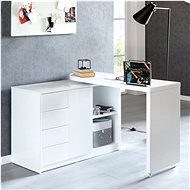 Brüxxi Edit 166 cm, white - Writing Desk