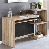 Brown Erne 145 cm, oak - Writing Desk