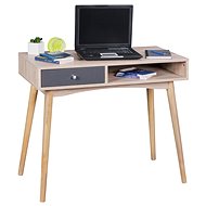 Brüxxi Only 120 cm, Sonoma oak / gray - Writing Desk