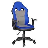 BRÜXXI Speedy, syntetická koža, modrá - Detská stolička k písaciemu stolu