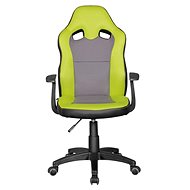 Brüxxi Speedy, synthetic leather, green - Children’s Desk Chair
