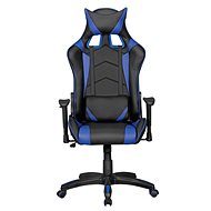 Brüxxi Score, synthetic leather, black/blue - Gaming Chair