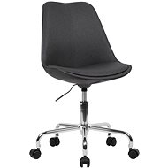Brüxxi Leos, textile upholstery, dark grey - Office Chair