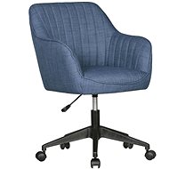 Brüxxi Mara, textile cover, blue - Office Chair