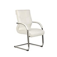 Brüxxi Milano, synthetic leather, white - Office Chair