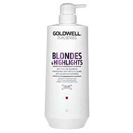GOLDWELL Dualsenses Blondes & Highlights Anti-Yellow Shampoo sampon szőke hajra 1000 ml - Sampon