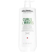 GOLDWELL Dualsenses Curls & Waves Hydrating Shampoo tápláló sampon hullámos és göndör hajra 1000 ml - Sampon
