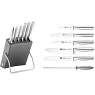 BSF Atlanta Knife block 7 pcs, rubber wood - Knife Set