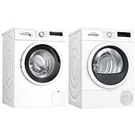 BOSCH WAN28162BY + BOSCH WTR85V00BY - Washer Dryer Set
