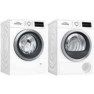 BOSCH WAU28S60BY + BOSCH WTW85461BY - Washer Dryer Set