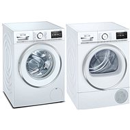 SIEMENS WM16XEH1CS + SIEMENS WT47XEH0CS - Washer Dryer Set