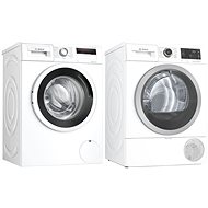 BOSCH WAN28162BY + BOSCH WTWH762BY - Washer Dryer Set