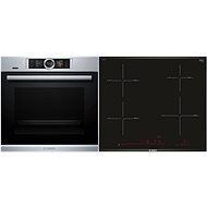 BOSCH HSG636XS6 + BOSCH PIE675DC1E - Oven & Cooktop Set